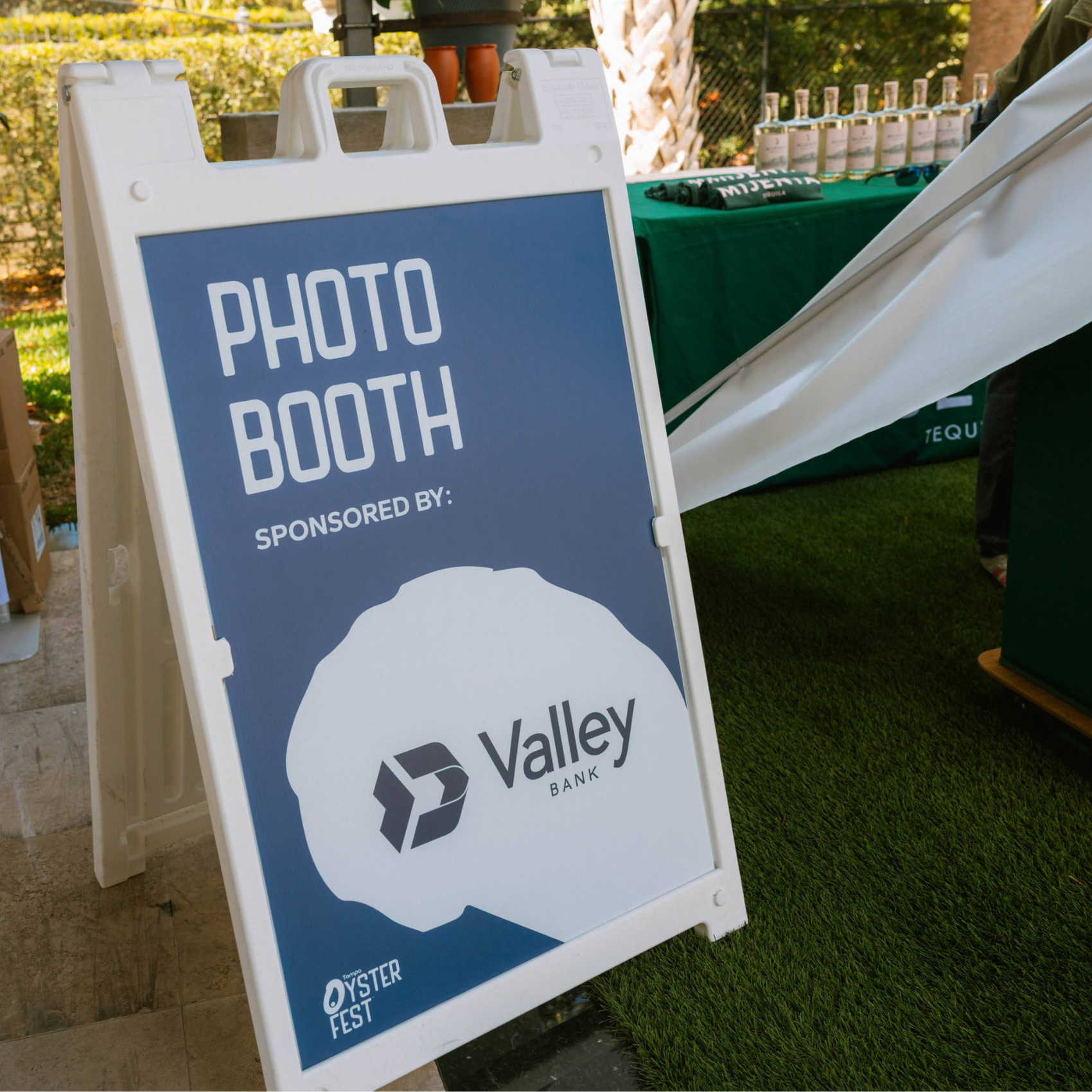 Valley Bank sponsors photo booth at Tampa Oyster Fest